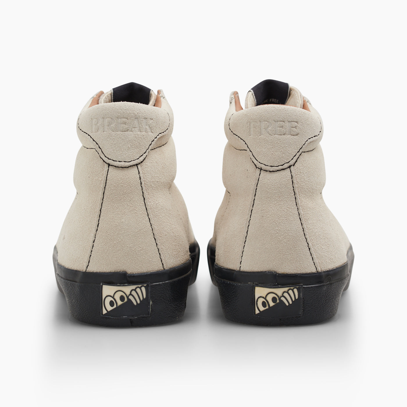 VM001-Hi Suede (White/Black/Black)