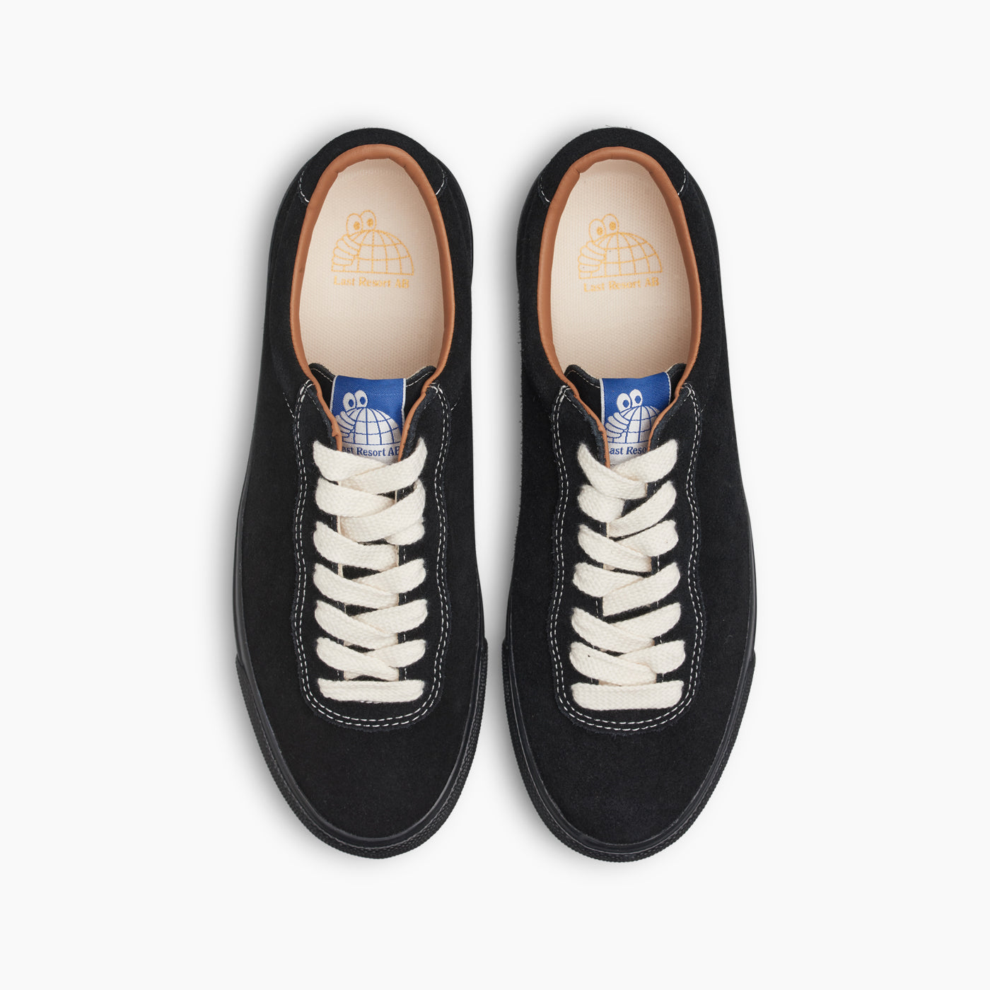 VM001-Lo Suede (Black/White/Black)