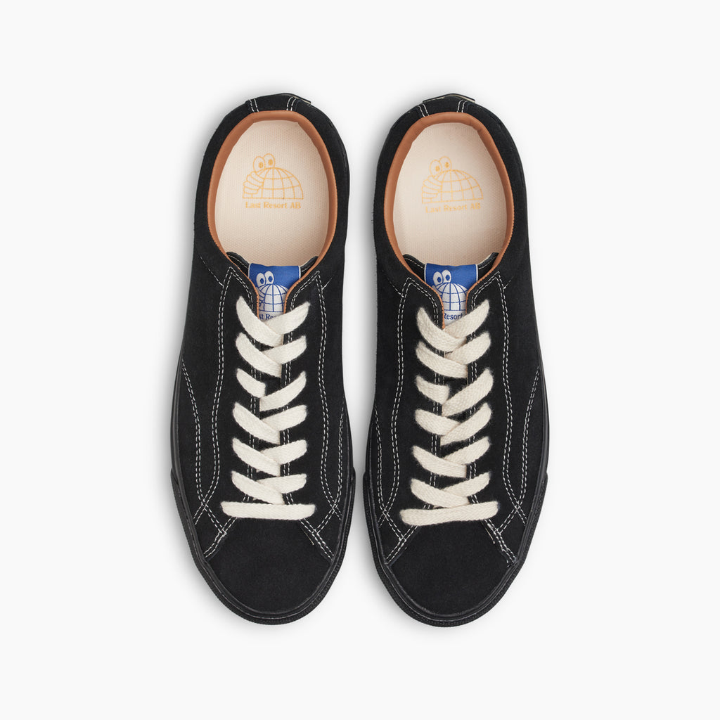 VM003-Lo Suede (Black/White/Black)