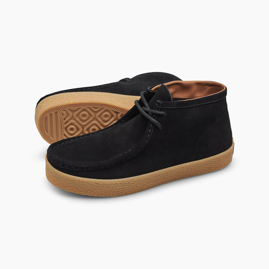 VM006-Moc-Hi Suede (Black/Gum)