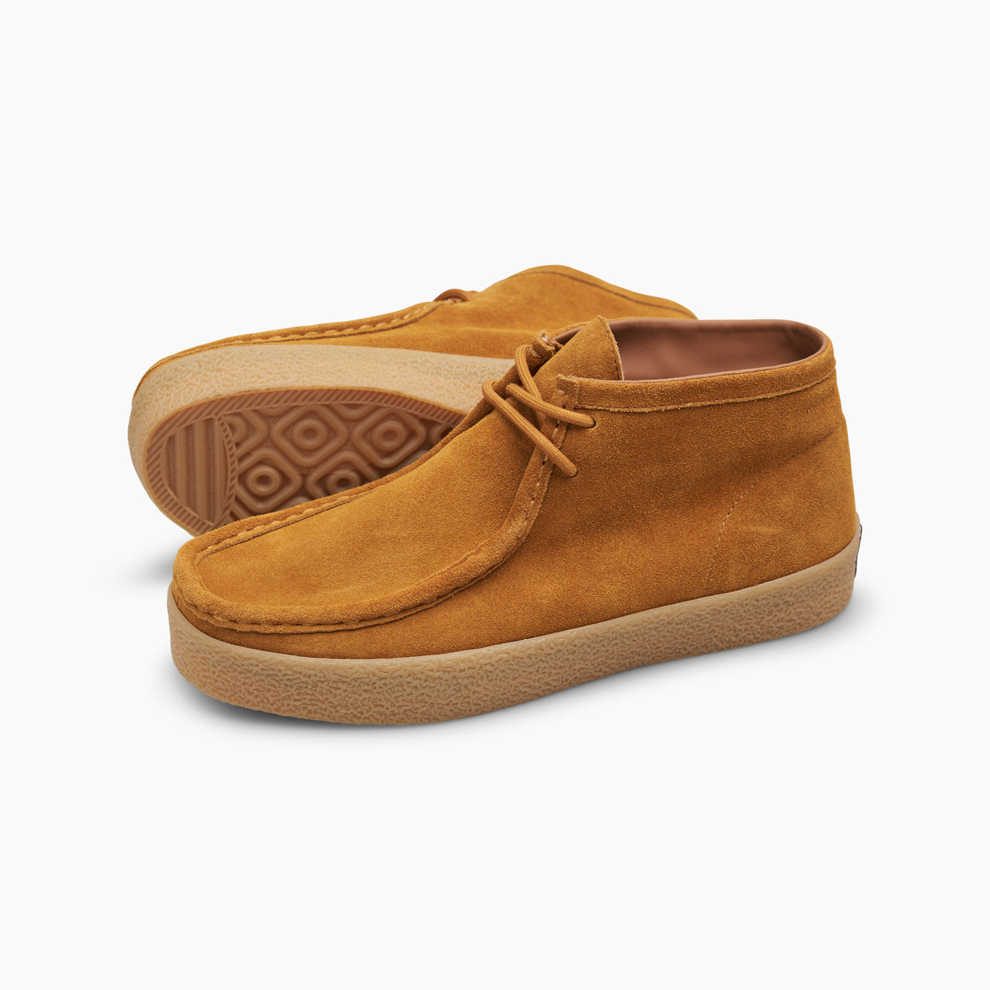 VM006-Moc-Hi Suede (Golden Brown/Gum)