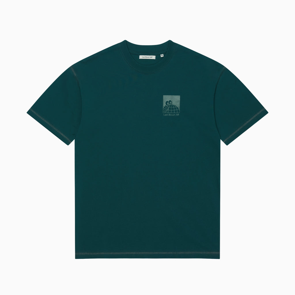 Little AB Flatlock SS Tee (Dark Teal)