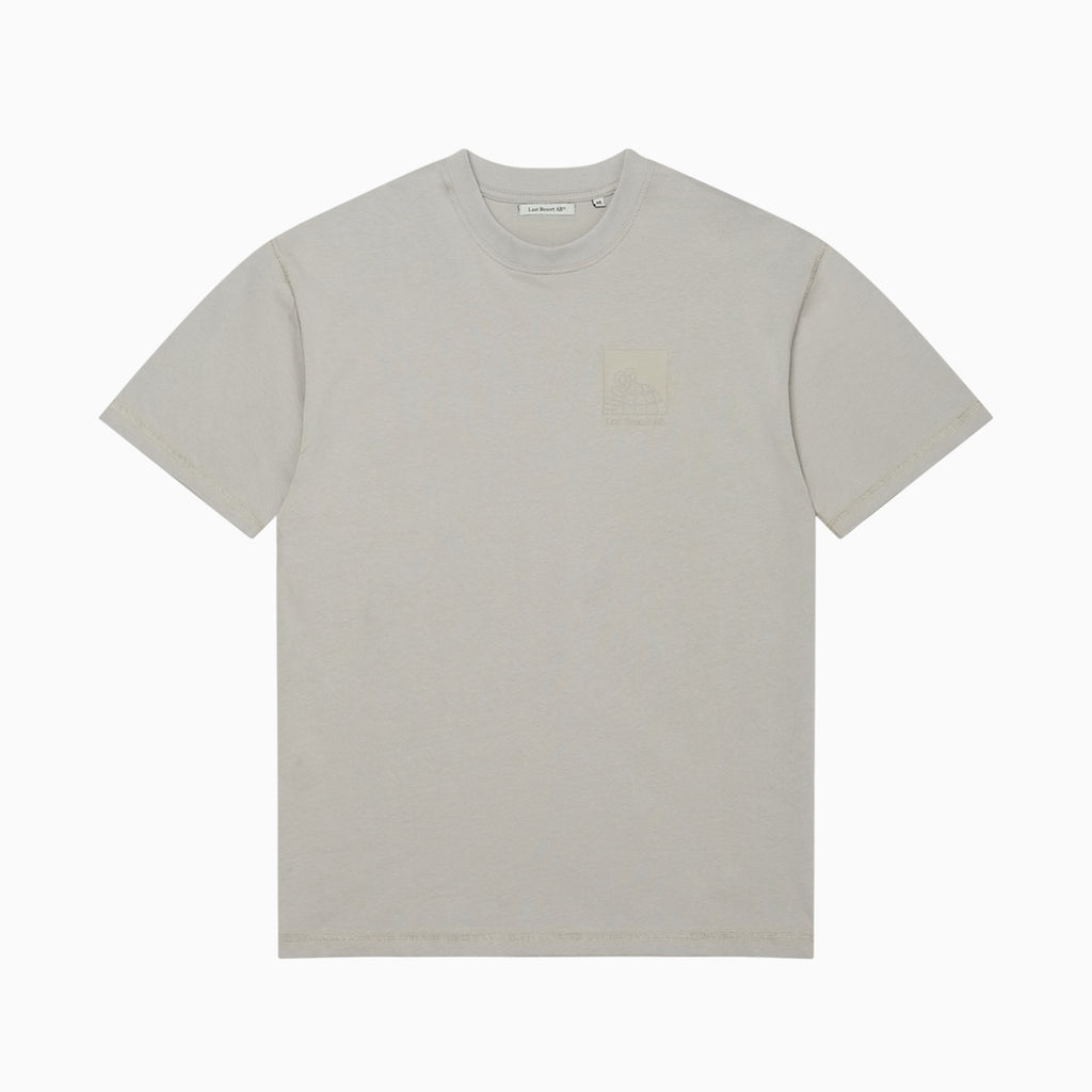 Little AB Flatlock SS Tee (Warm Grey)