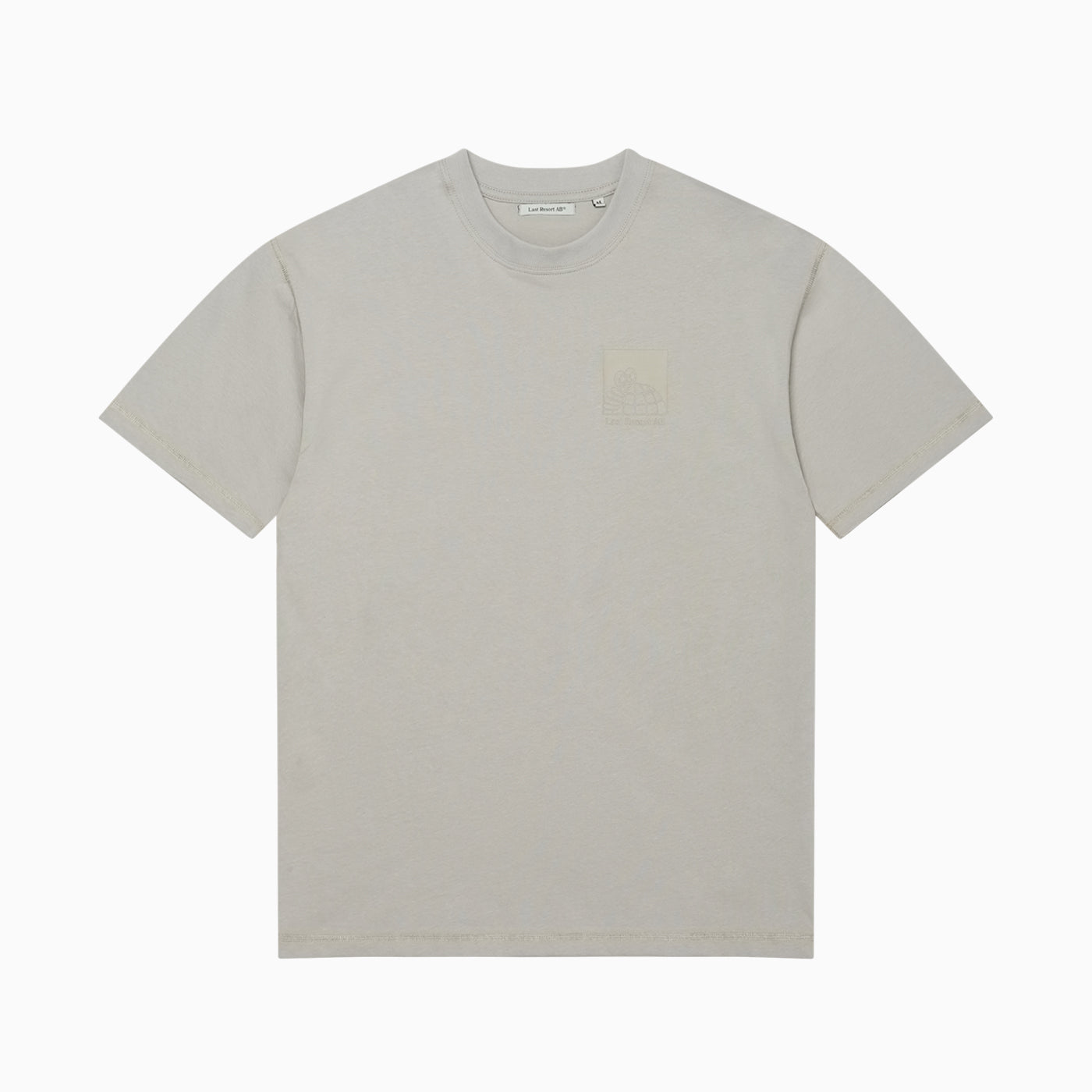 Little AB Flatlock SS Tee (Warm Grey)