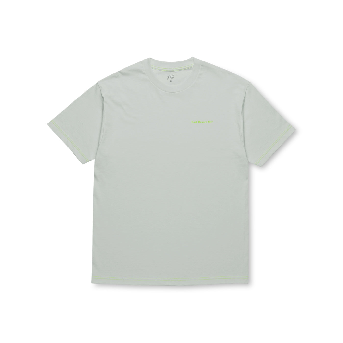 Atlas Monogram SS Tee (Green Tint/Neon)