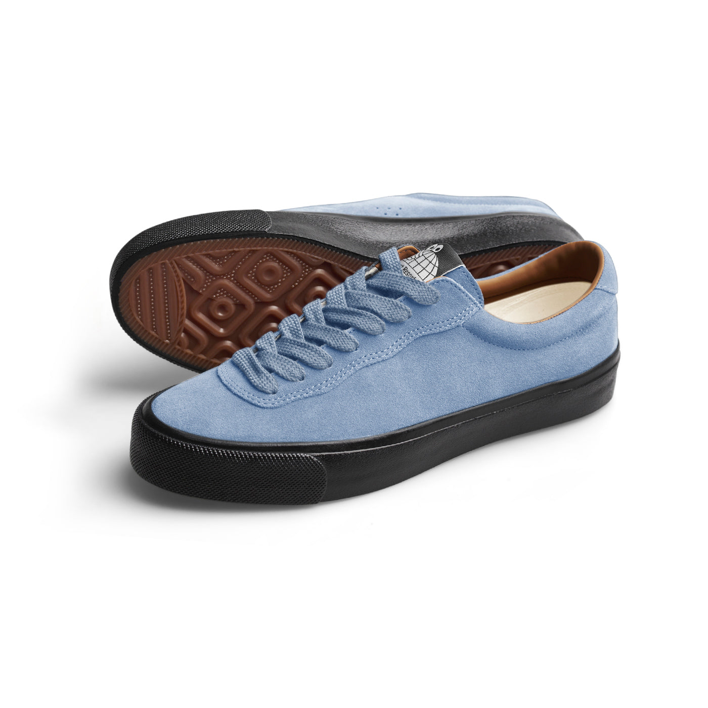VM001-Lo Suede (Dusty Blue/Black)