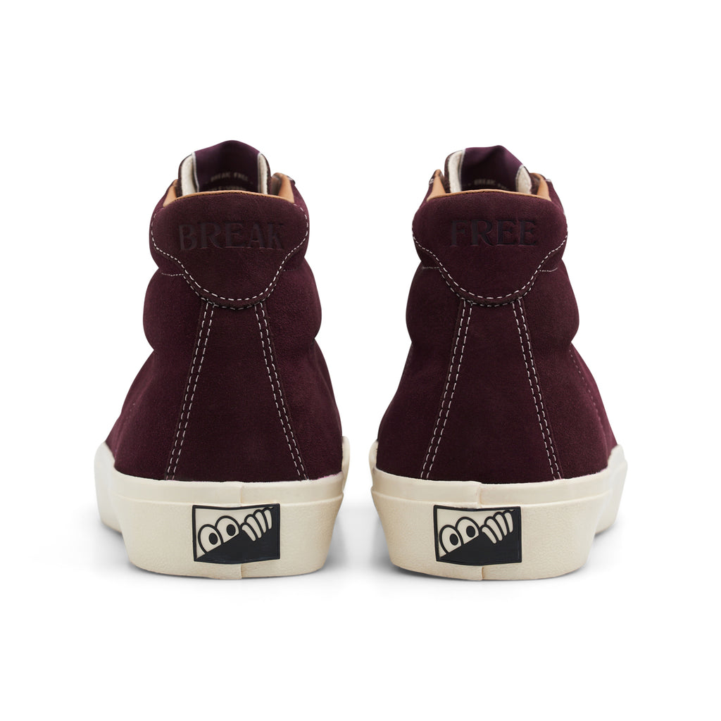 VM001-Hi Suede (Fig Red/White)