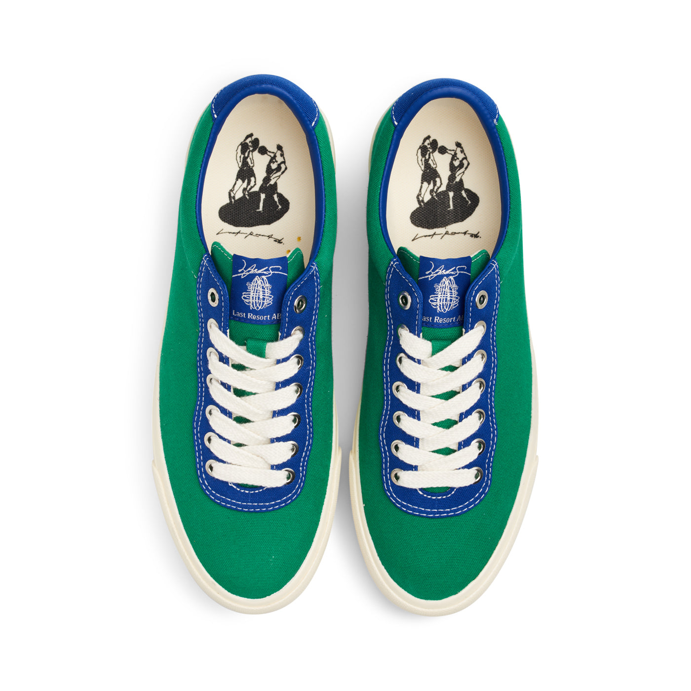 VM001-Lo Canvas (Kelly Green/Klein Blue)