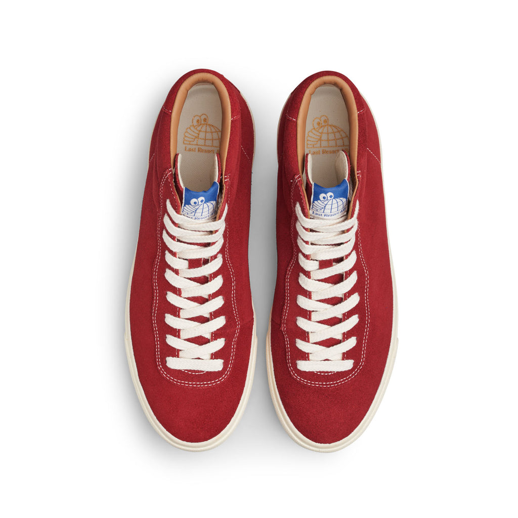VM001-Hi Suede (Old Red/White)