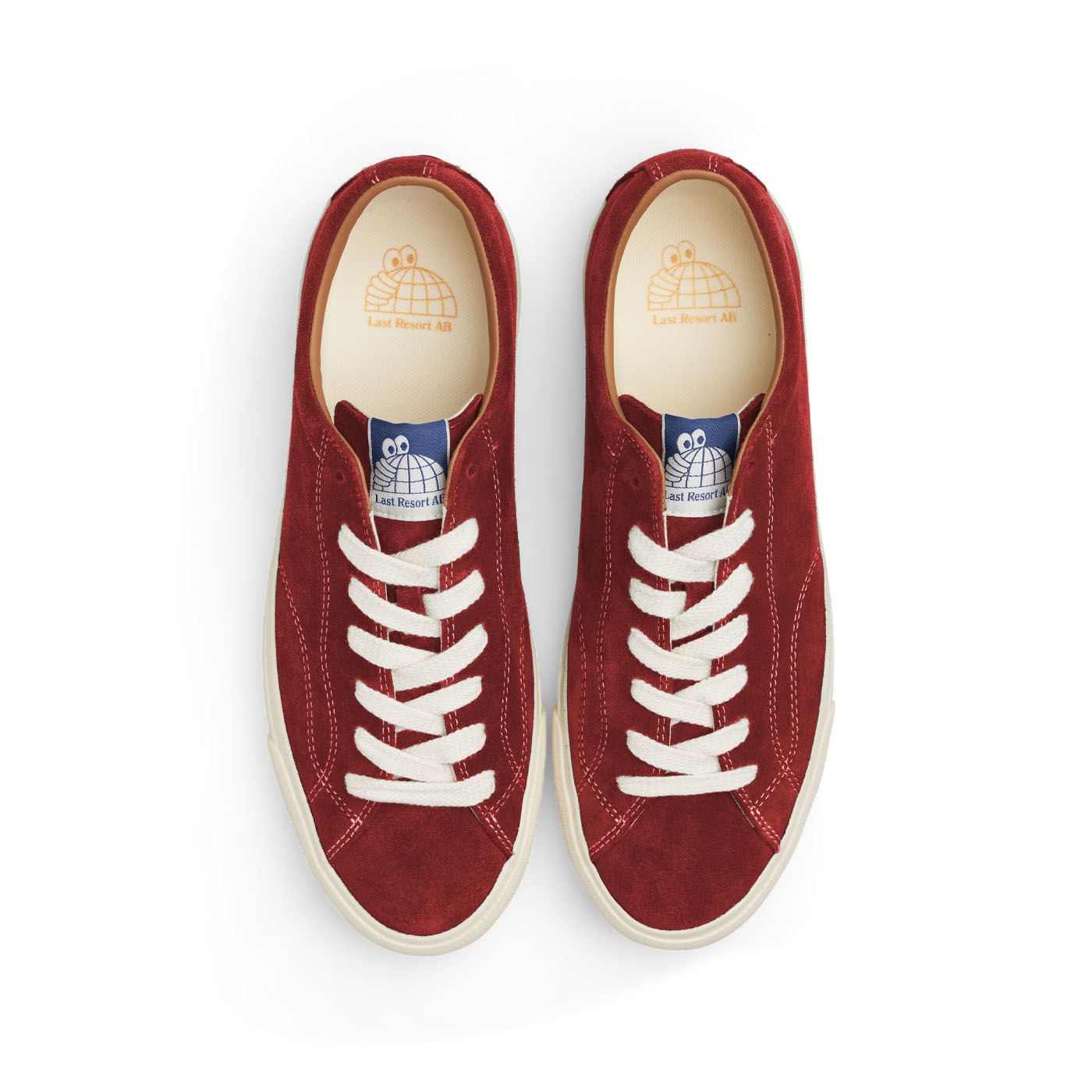 VM003-Lo Suede (Old Red/White) – Last Resort USA