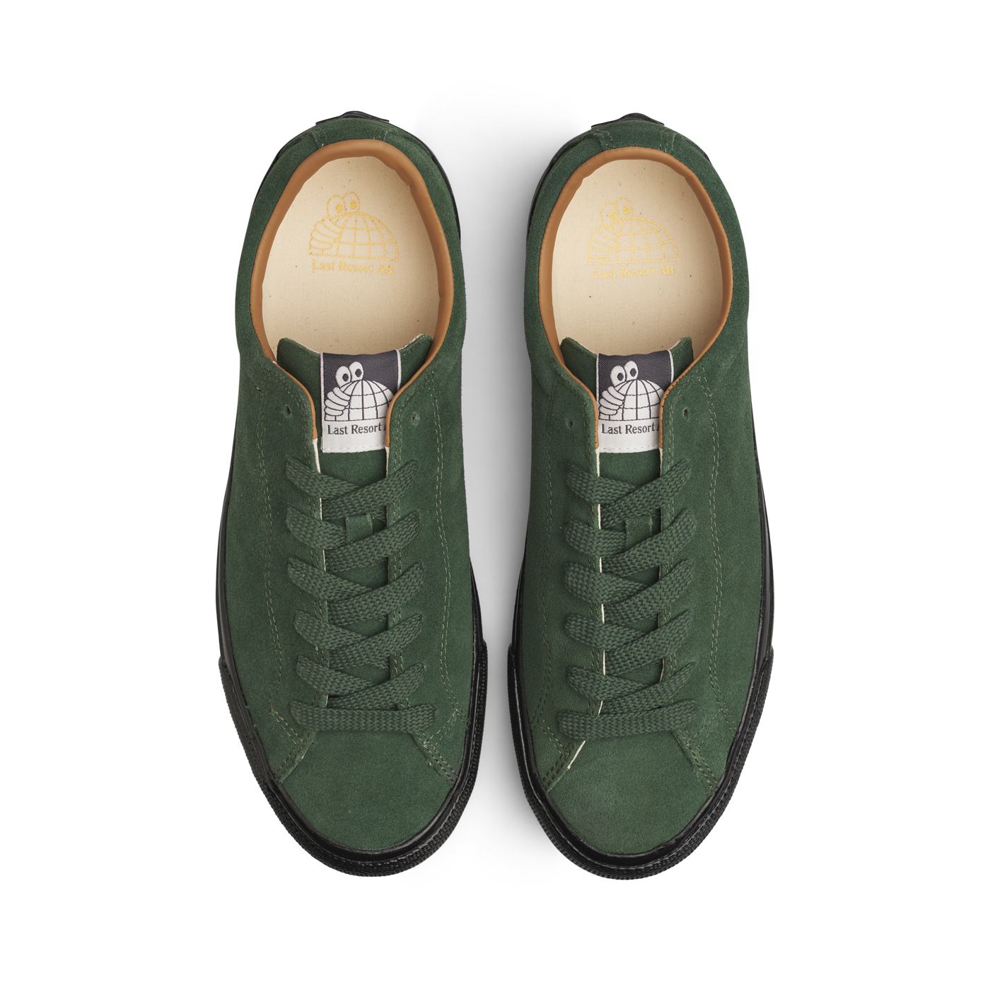 VM003-Lo Suede (Dark Green/Black)