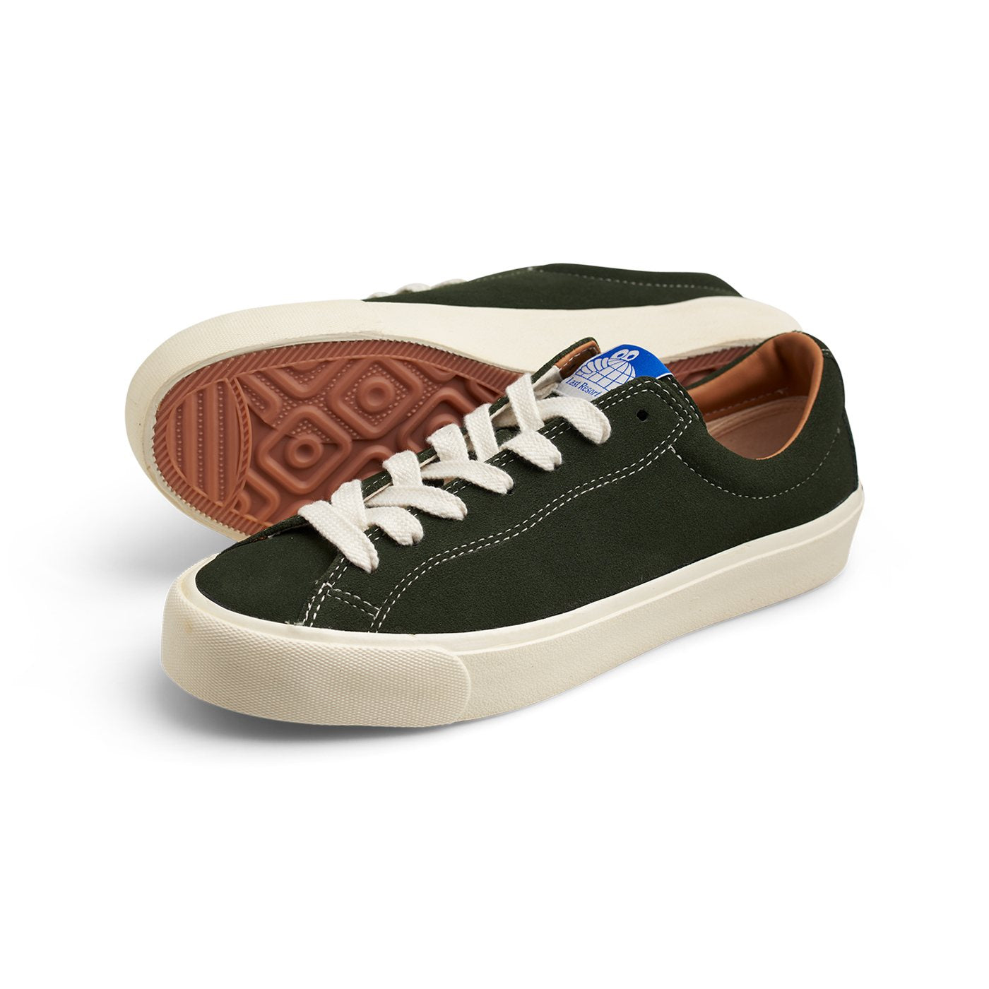 VM003-Lo Suede (Olive/White)