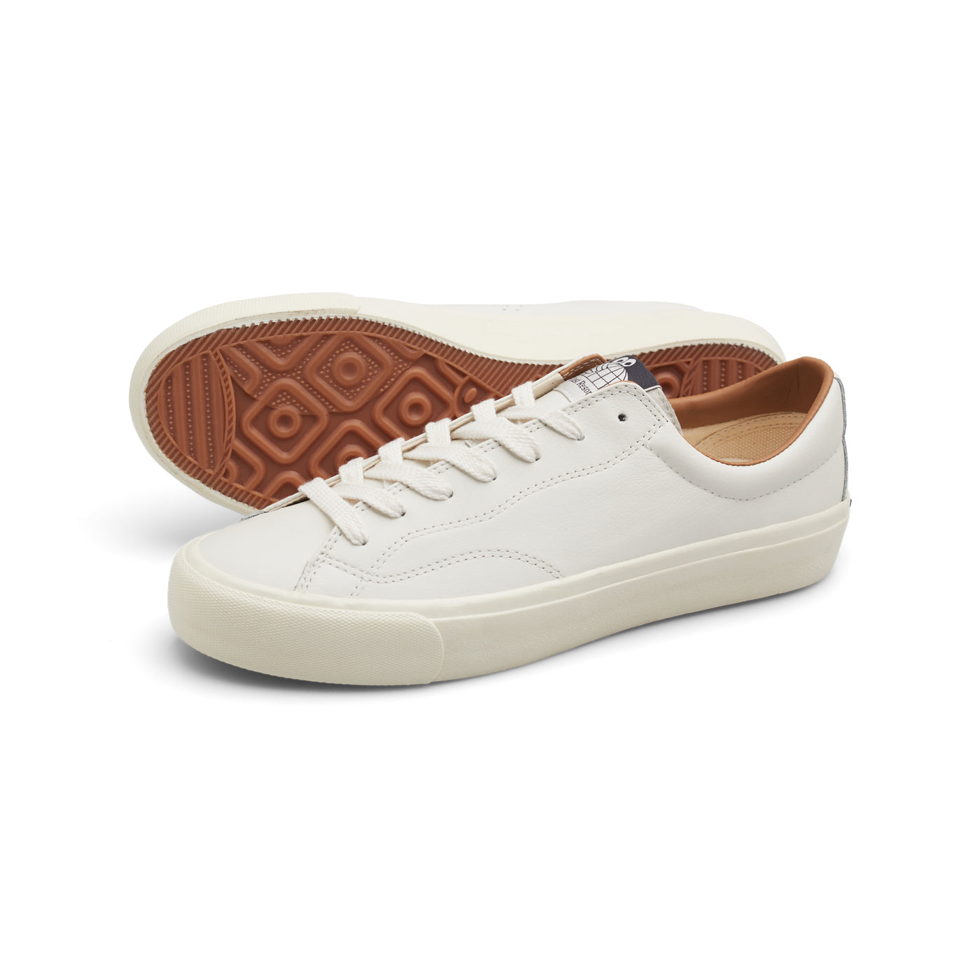 VM003-Lo Leather (White/White)