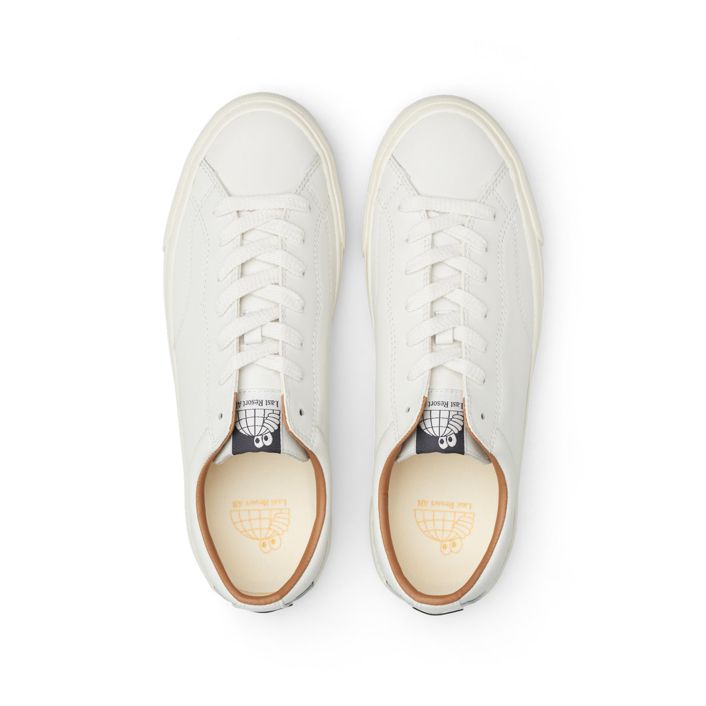 VM003-Lo Leather (White/White)