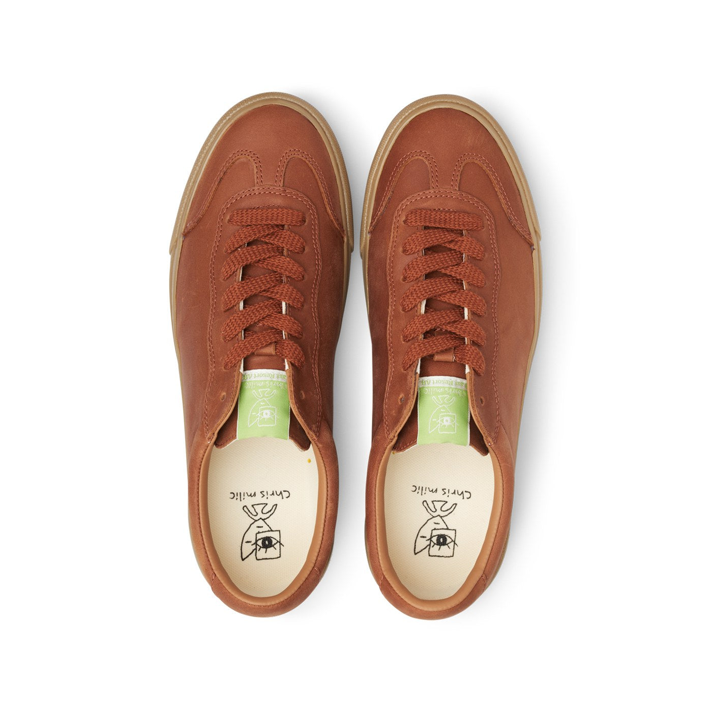 国内配送 LastResort AB VM004 Millic LEATHER LO BROWN/GUM VM004-Milic Leather (Brown/Gum) – Last Resort USA