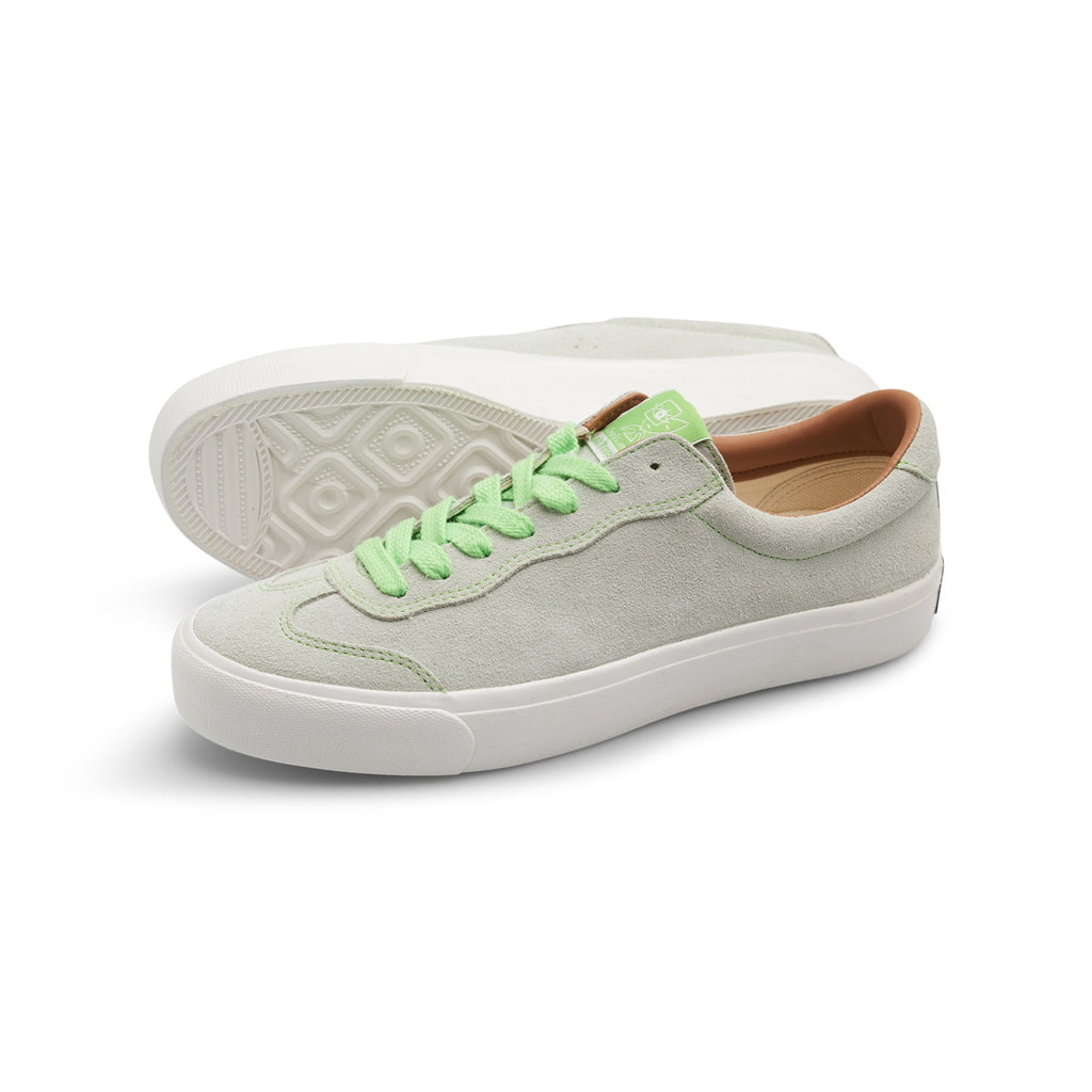 VM004-Milic Suede (Green Tint/White)