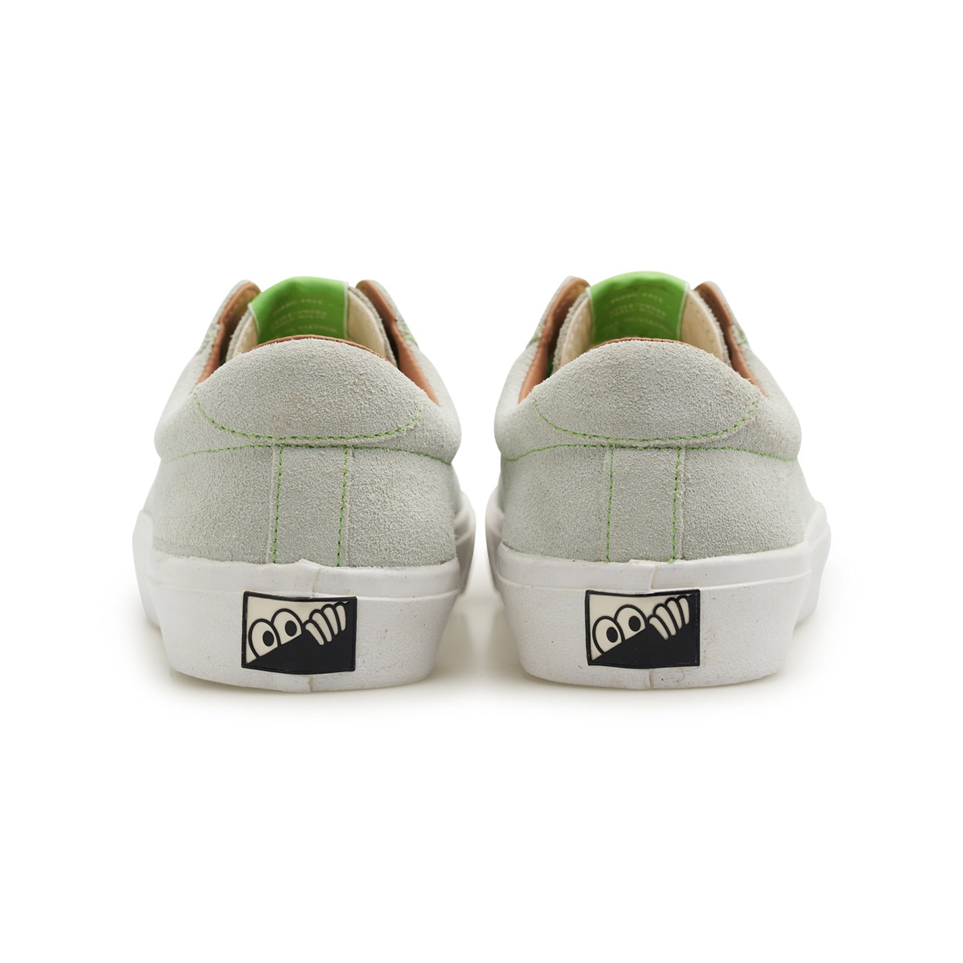 VM004-Lo Milic Suede (Green Tint/White)