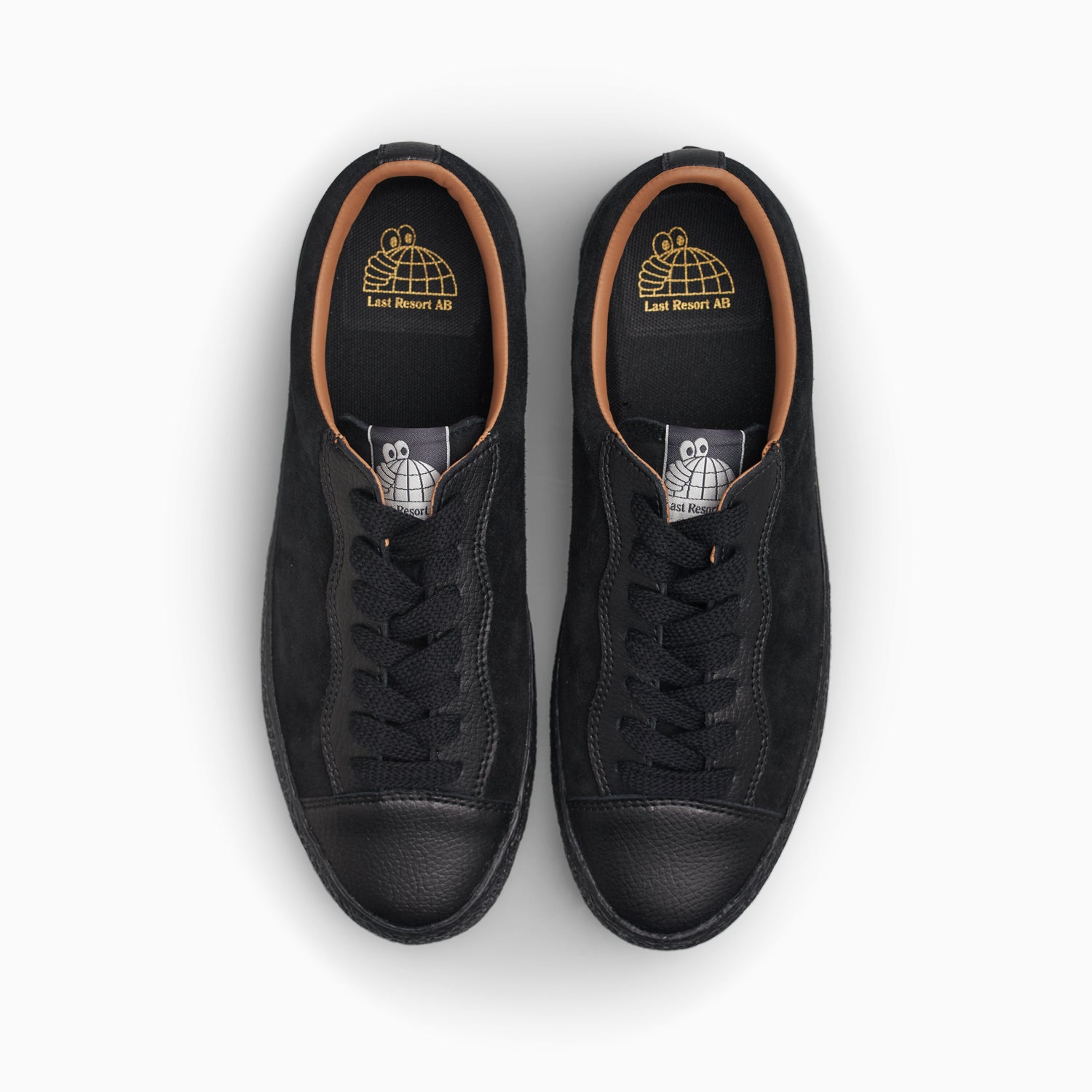 VM002 Suede Leather (Black/Black) – Last Resort AB USA
