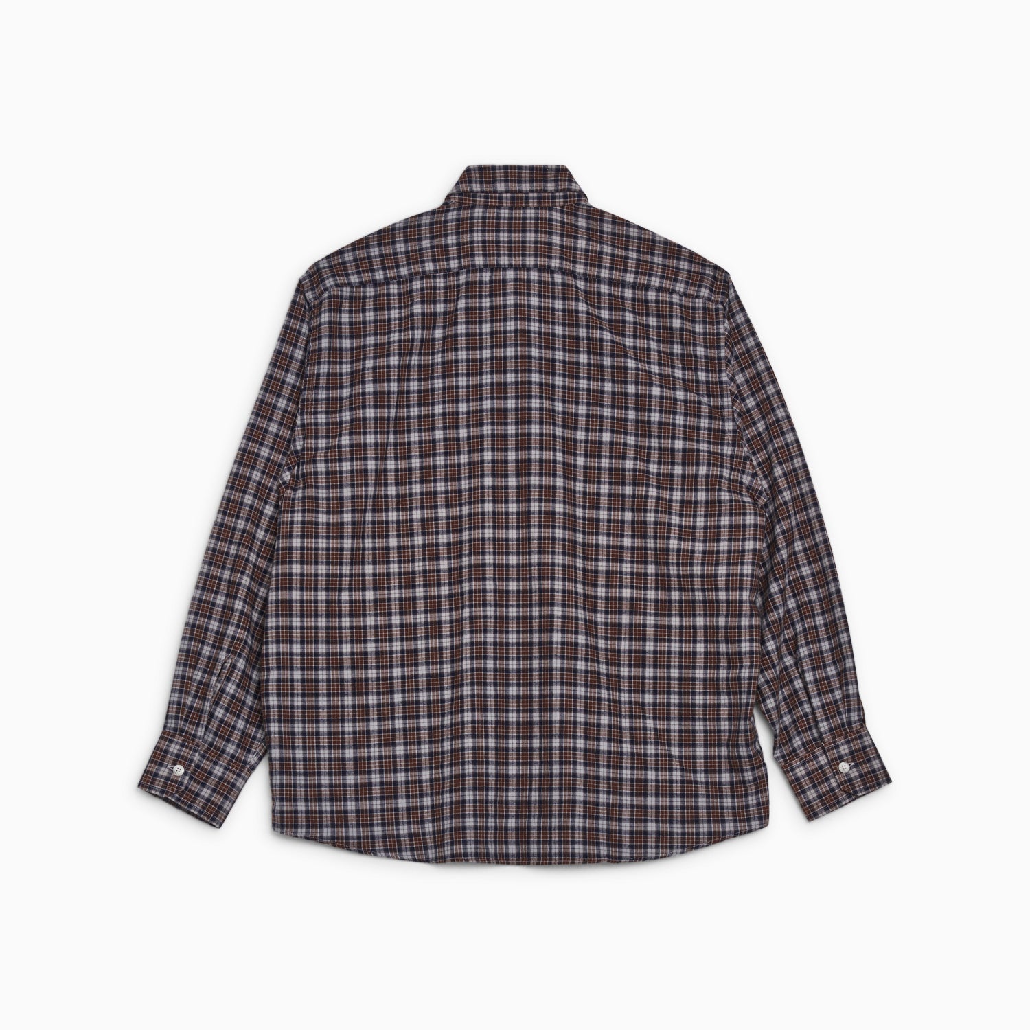 SM001-DANE Flannel (Grey/Brown)