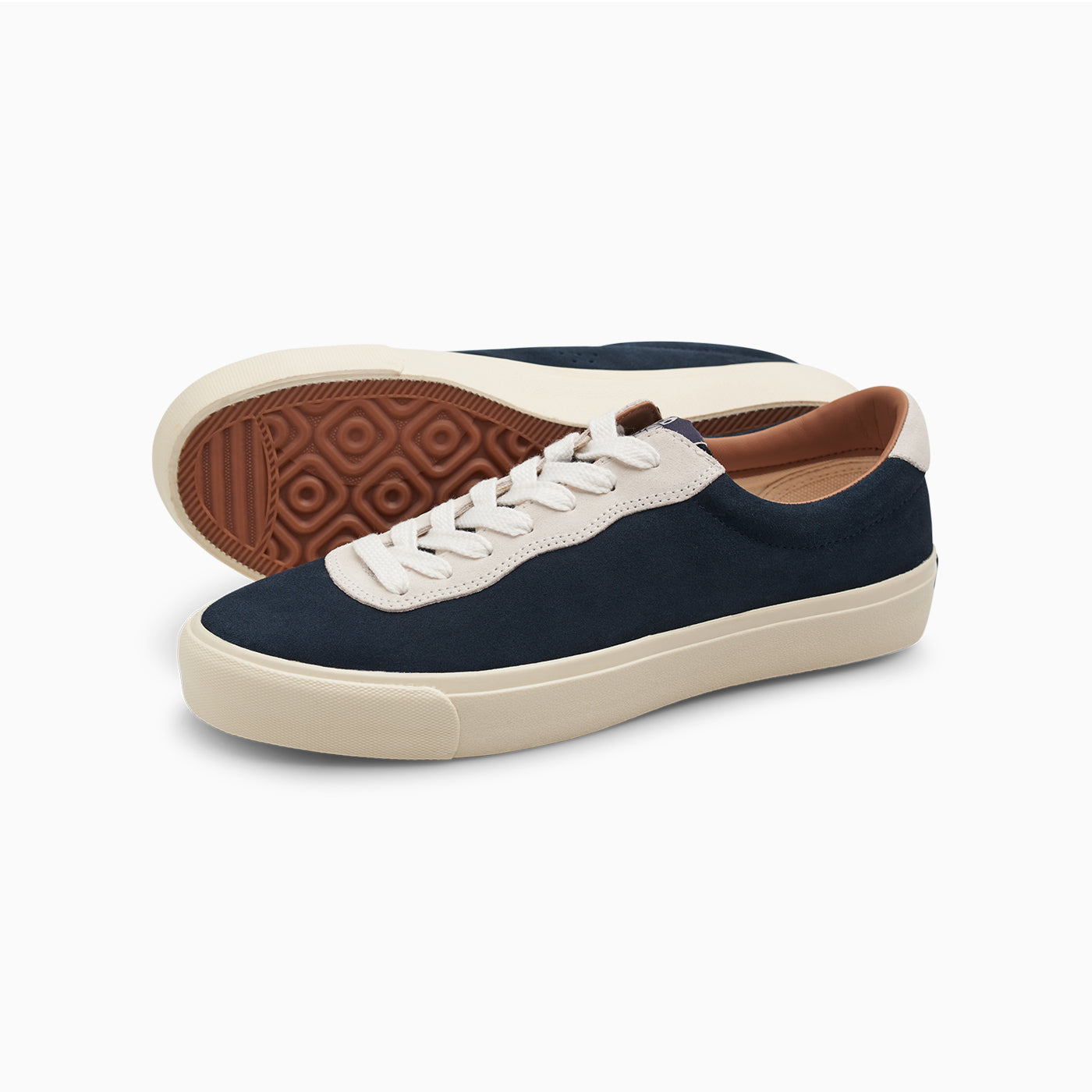 VM001 LO Suede (Steel Blue/Off White/White)