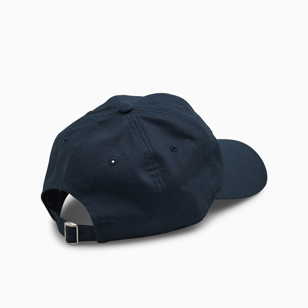 Script Logo Soft Peak Cap (Deep Blue)