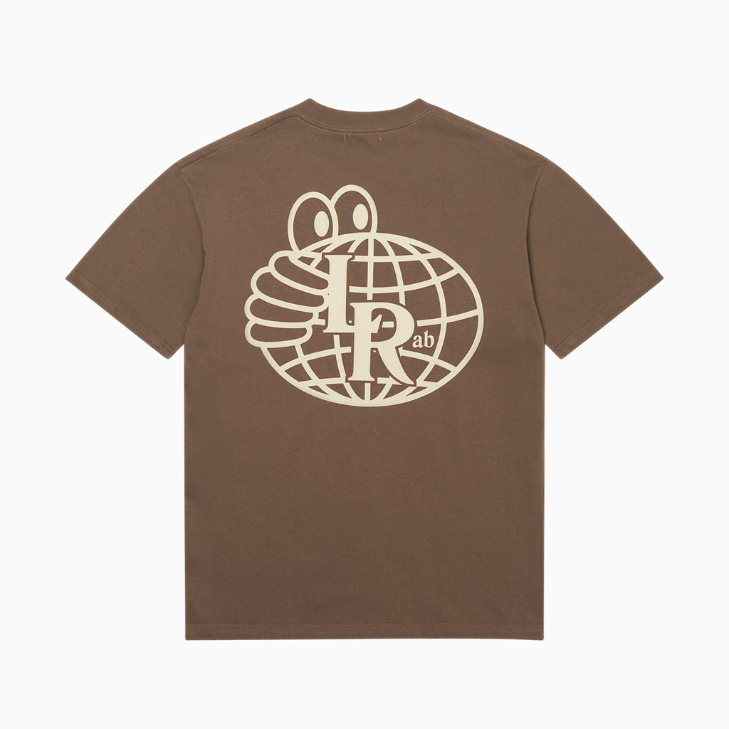 Atlas Mono SS Tee (Washed Brown/Beige)