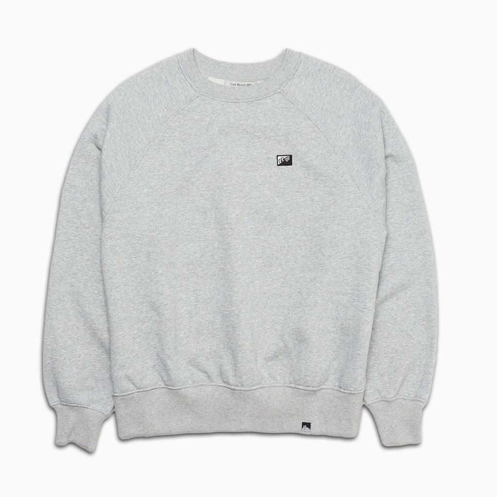 Raglan Crewneck Sweat (Grey Marle)