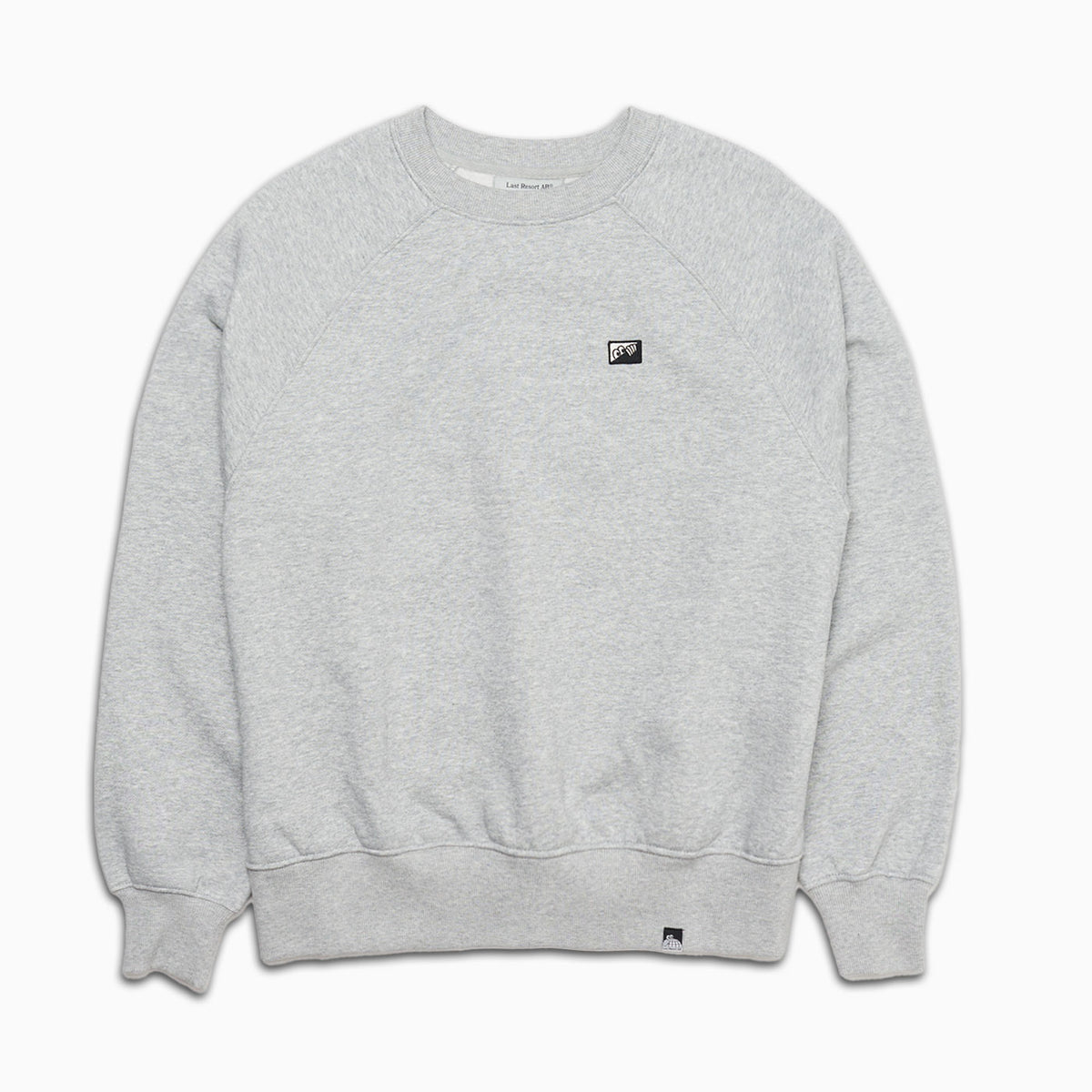 Raglan Crewneck Sweat (Grey Marle)
