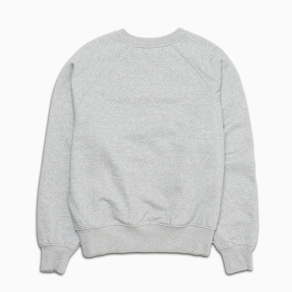 Raglan Crewneck Sweat (Grey Marle)