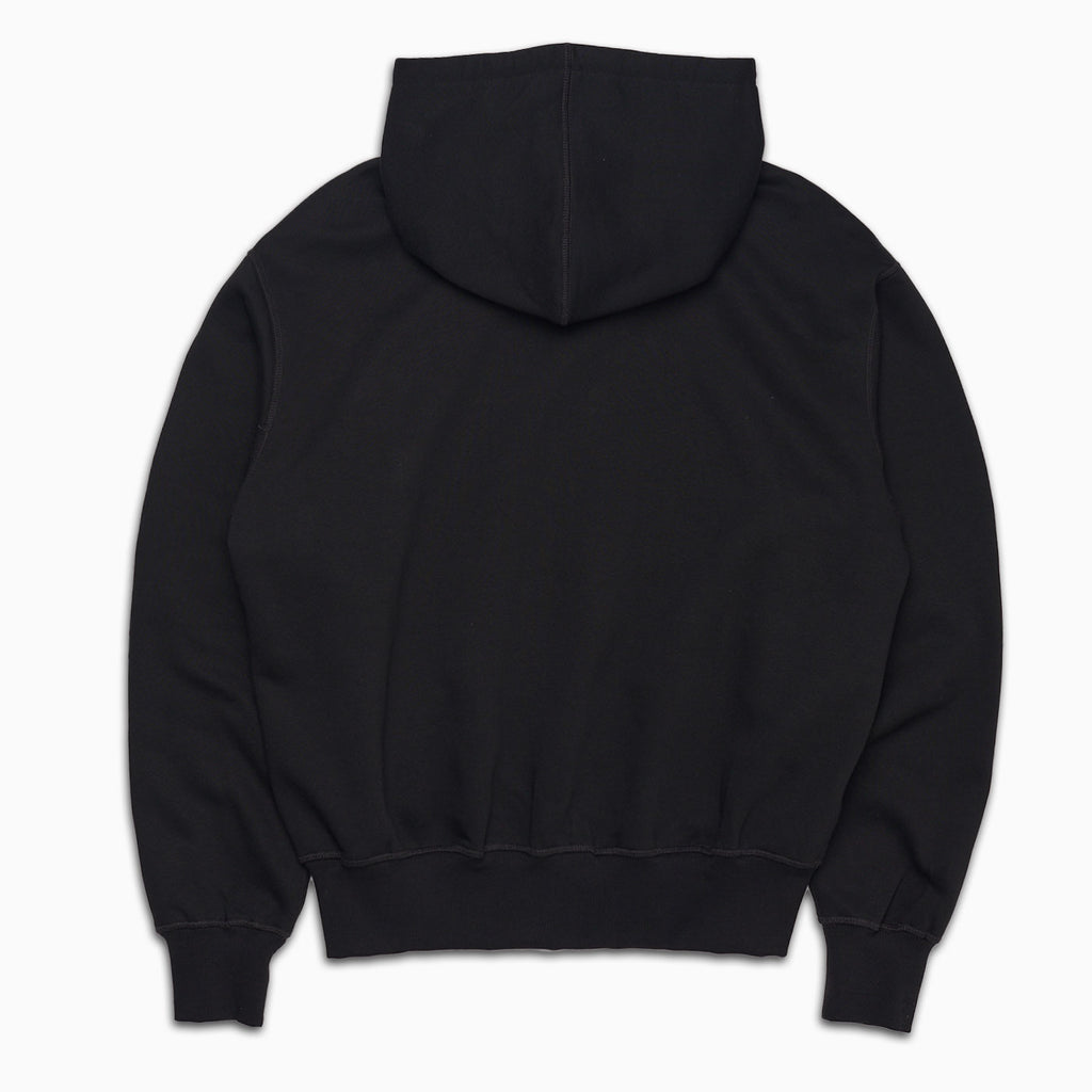 Script Logo Zip Hoodie (Black)