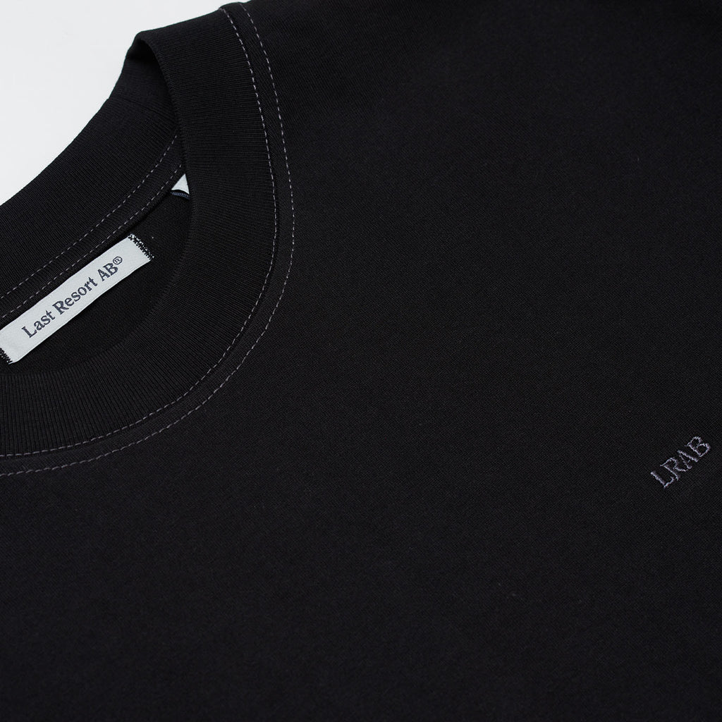SS Tee - LRAB Flatlock (Black)