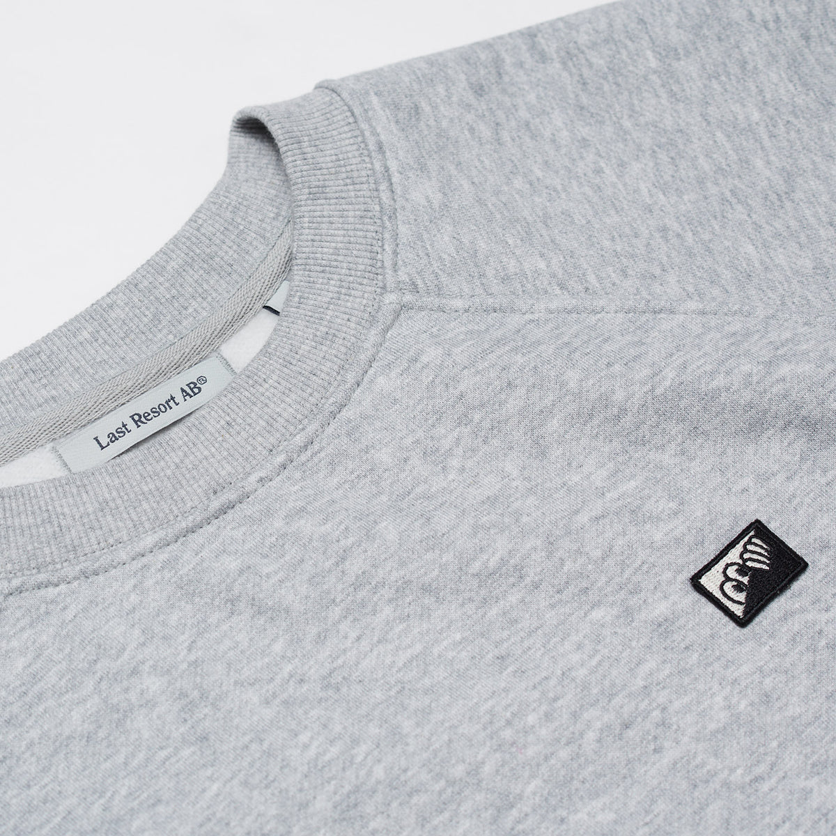 Raglan Crewneck Sweat (Grey Marle)