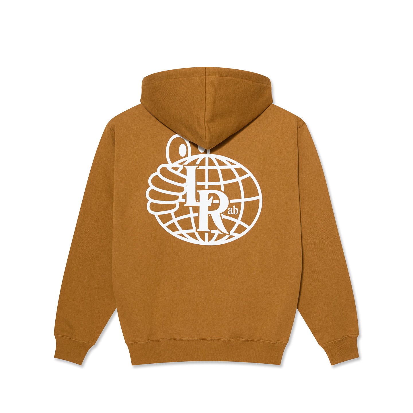 Atlas Monogram Hoodie (Golden Brown/White)