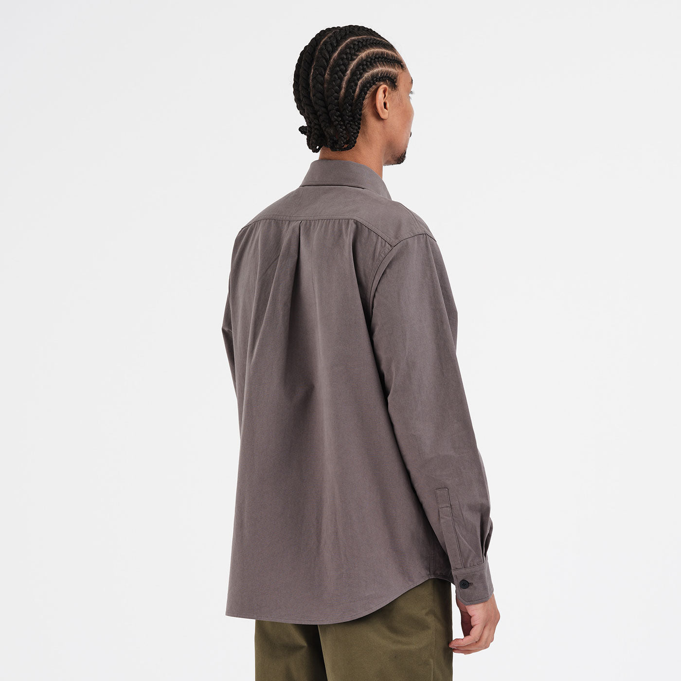 OG Canvas LS Shirt (Steel Grey)