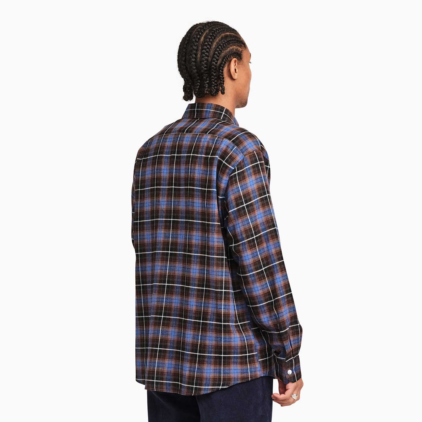 SM001 Flannel (Blue)