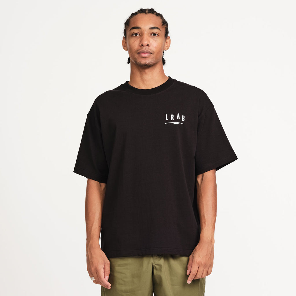 Serf Cru T-Shirt (Black)
