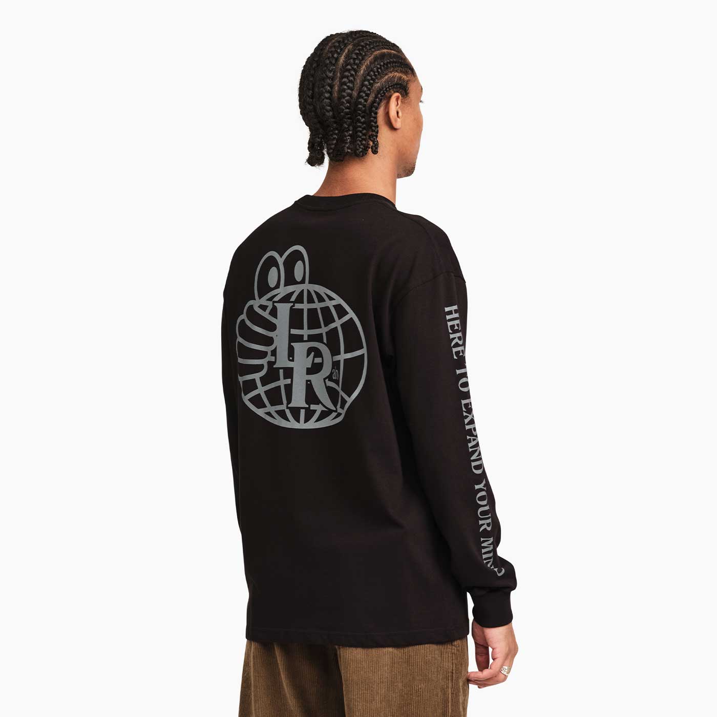 Atlas Mind LS Tee (Black/Grey) – Last Resort AB USA