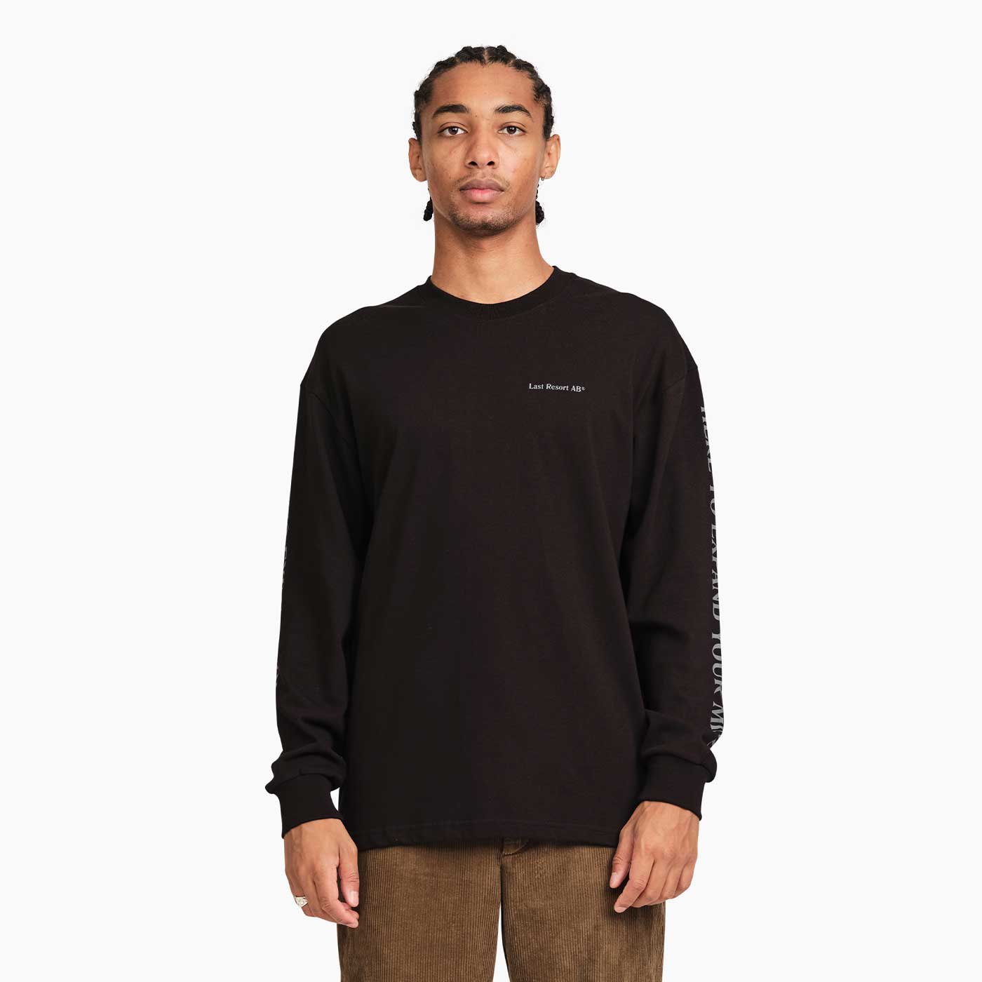 2025アドミラル　Ｌサイズ Atlas Mind LS Tee (Black/Grey) – Last Resort AB USA