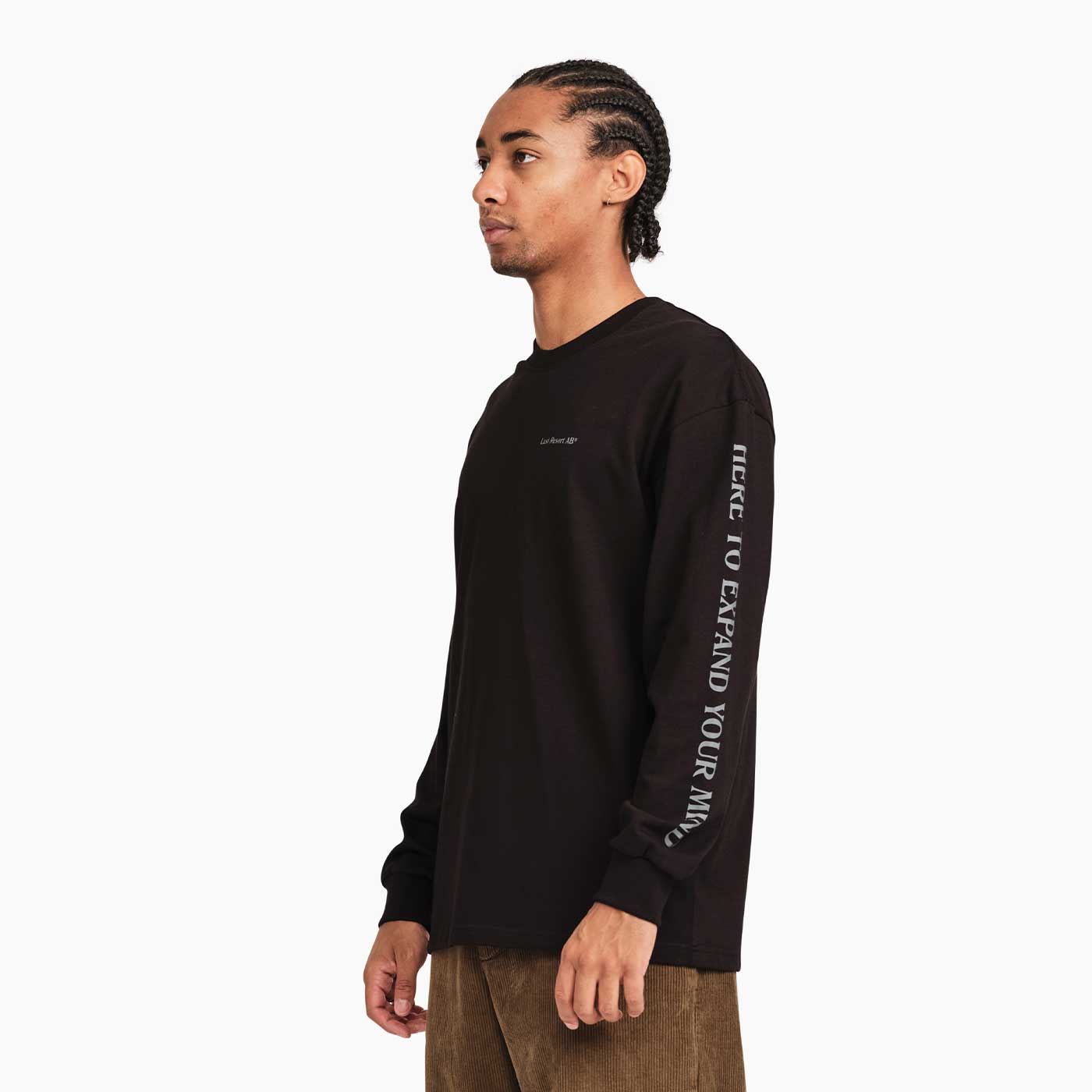 Atlas Mind LS Tee (Black/Grey) – Last Resort AB USA