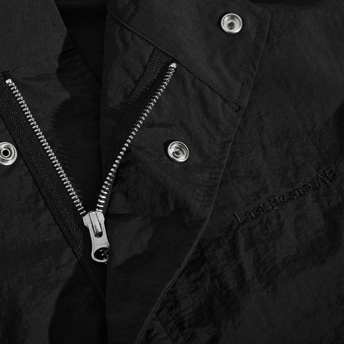 Cropped Parka (Black)