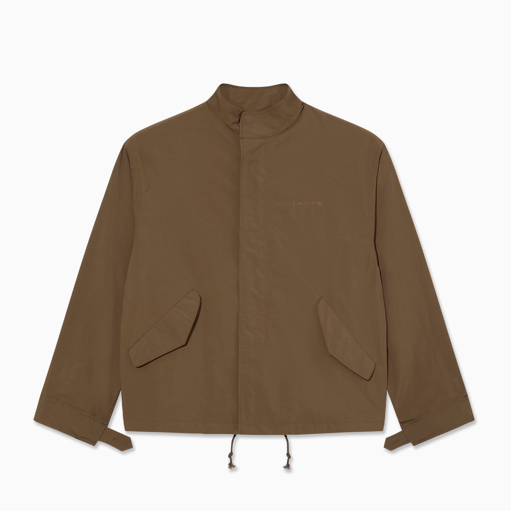 Cropped Parka (Brown Khaki)