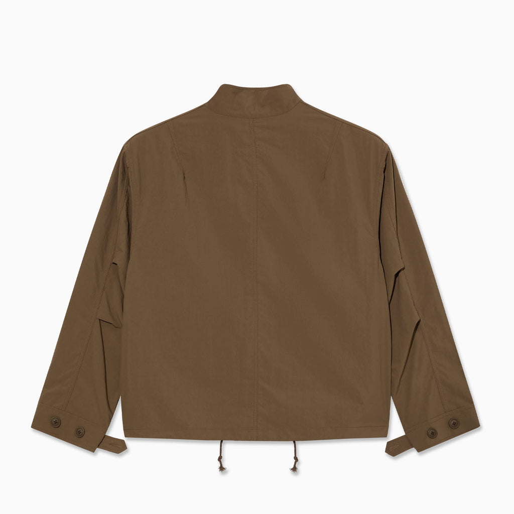 Cropped Parka (Brown Khaki)