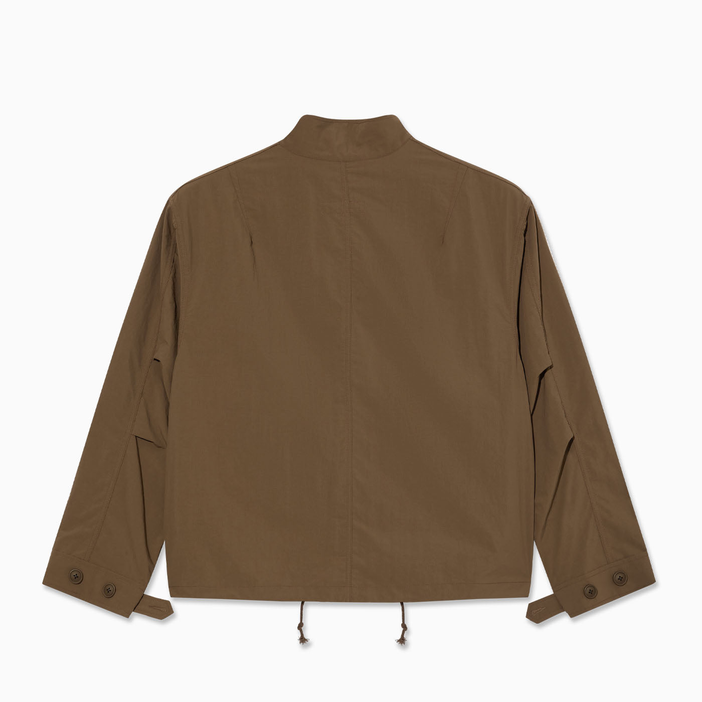 Cropped Parka (Brown Khaki)