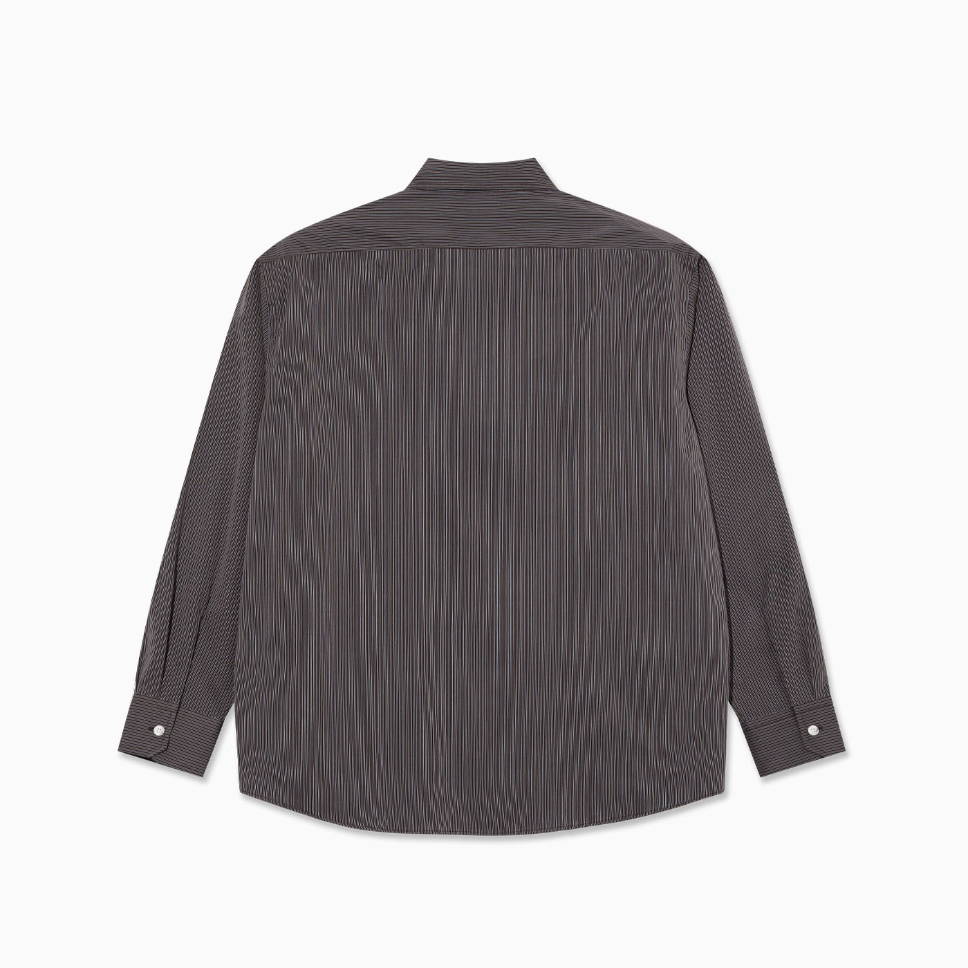 SM001 Poplin (Navy Stripe)