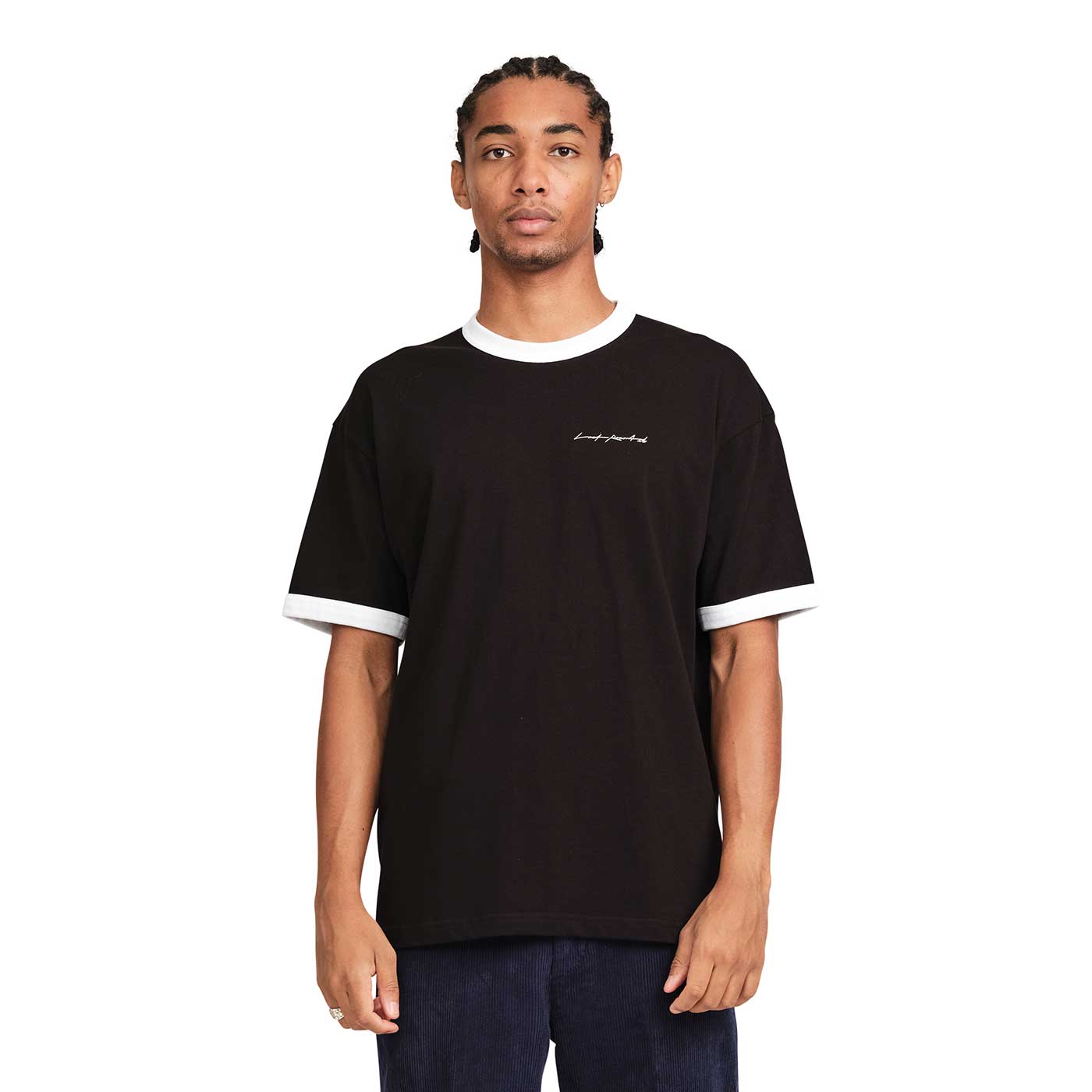 Signature Ringer SS Tee (Black) – Last Resort AB USA