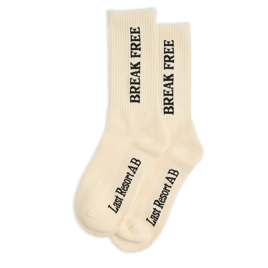 Break Free Socks (Cream White)