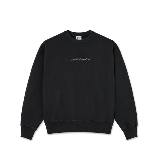 LR Signature Sweater (Washed Black)